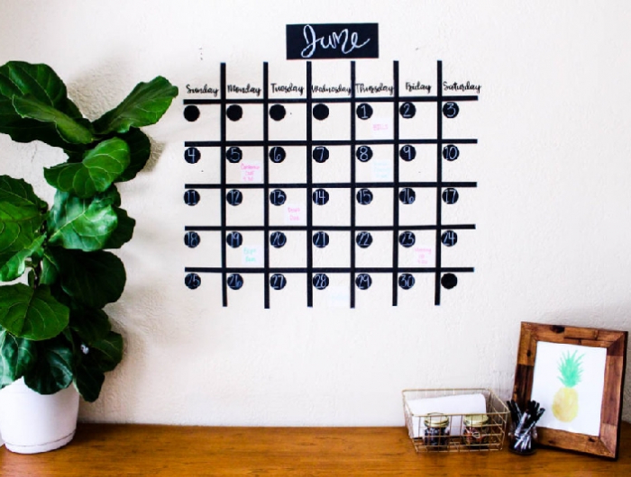 neue idee für kalendar selber basteln schwarz kostenlos zuhause machen ohne viel zeit zu verbringen.jpg