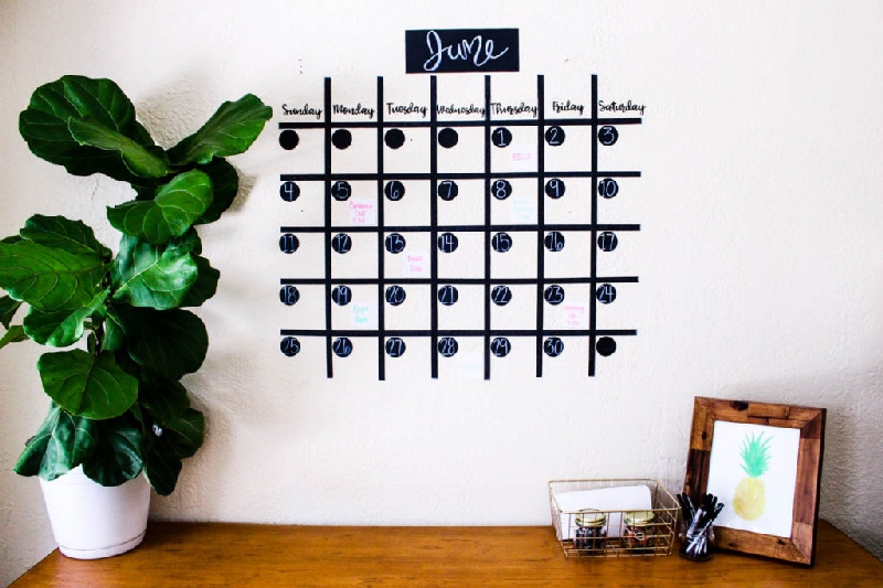 neue idee für kalendar selber basteln schwarz kostenlos zuhause machen ohne viel zeit zu verbringen.jpg