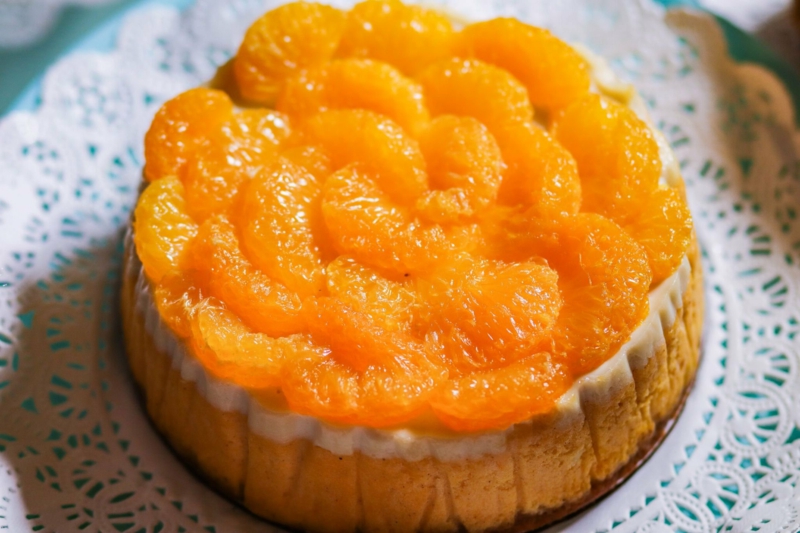 obst kuchen zum geburtstag käsekuchen ohne boden mit mandarinen