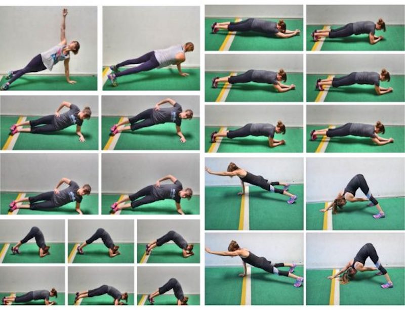 plank übungen was ist eine plank viele variante für plank challenge tipps