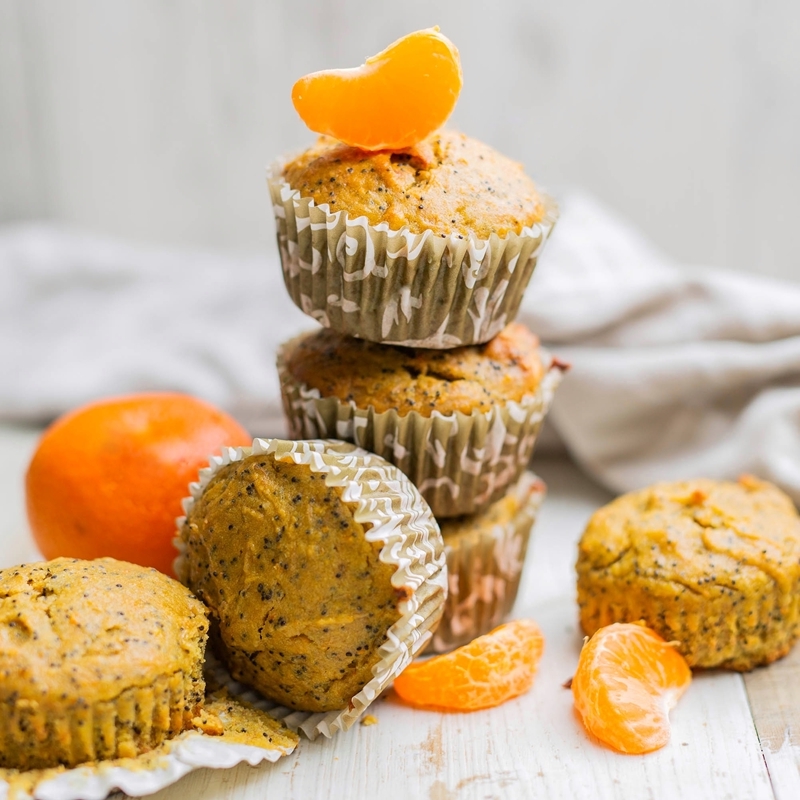 saftige muffins mit joghurt und manderinen schnelle backrezepte