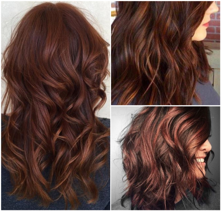 Kastanienbraune Haare Welche Balayage Zu Wählen