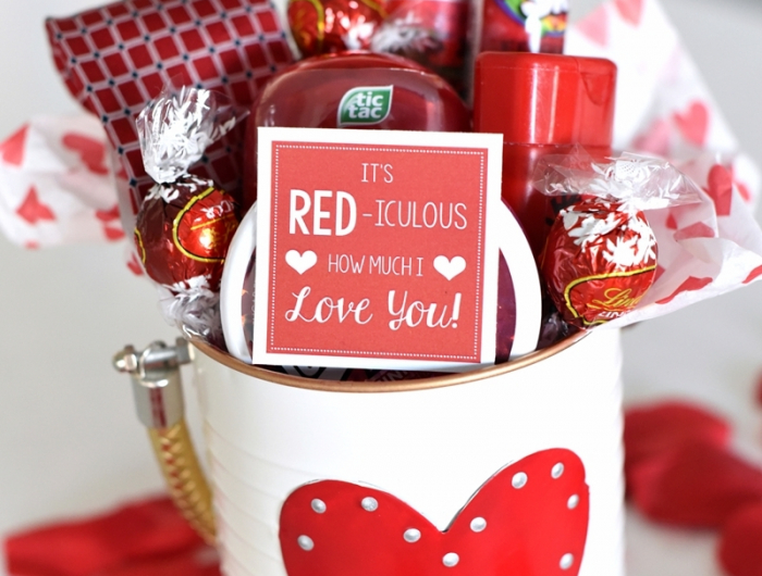 valentinstag geschenk idee für frau süße geschenke für damen mit liebe süßigkeiten