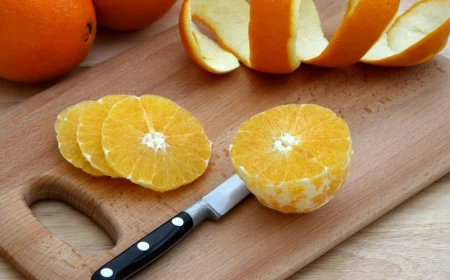 wie lange müssen orangenschalentrocknen wann sind getrocknete orangen fertig orange in scheiben schneiden