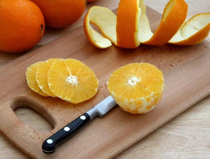 wie lange müssen orangenschalentrocknen wann sind getrocknete orangen fertig orange in scheiben schneiden
