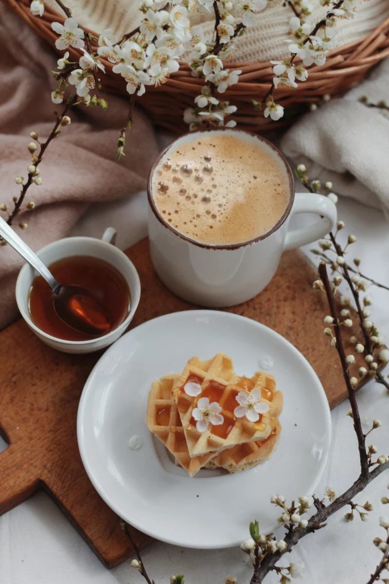 0 frühstück ideen waffel rezept ohne butter zubereiten