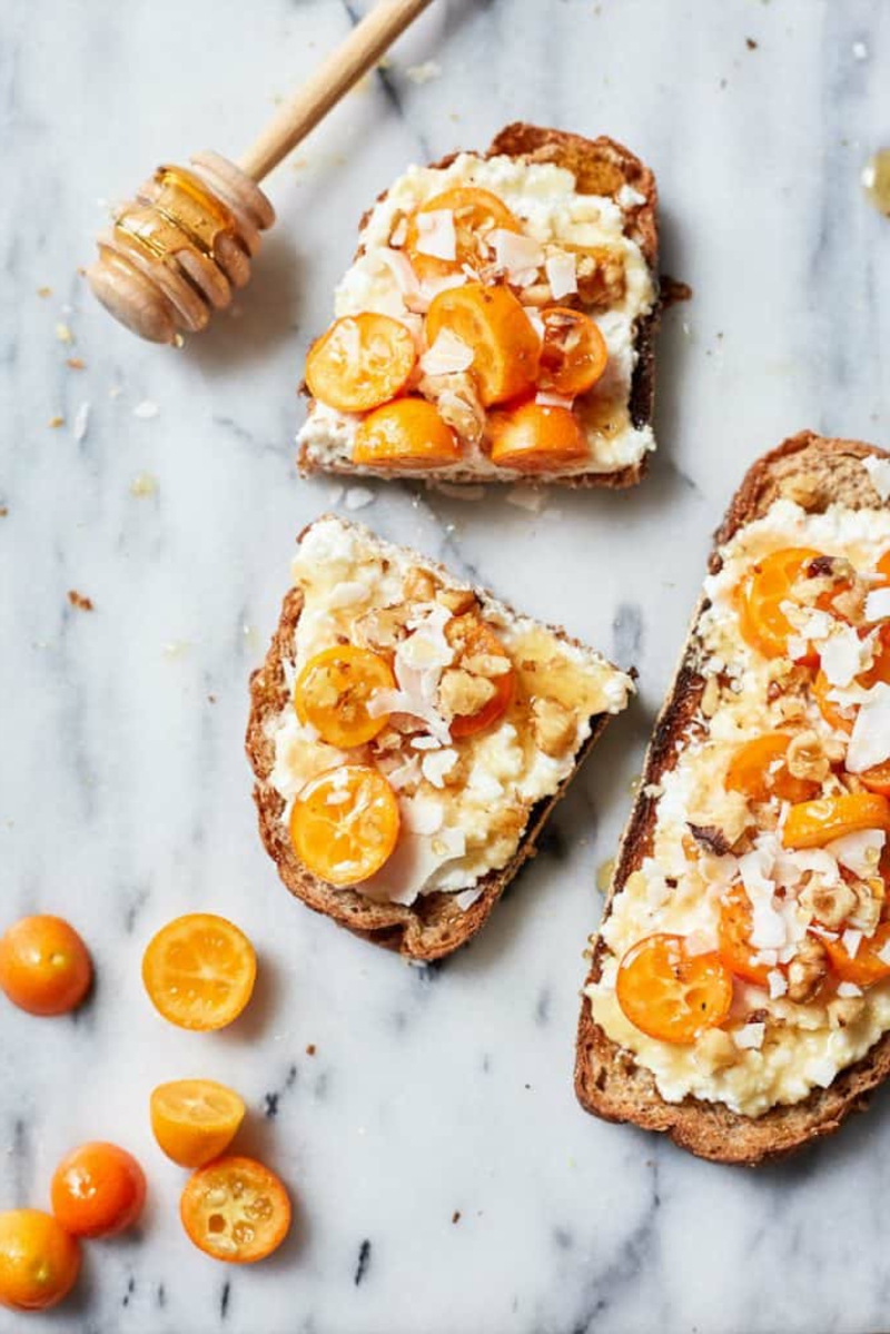 9 toast mit käse und kumquat essen leckere ideen zum frühstück