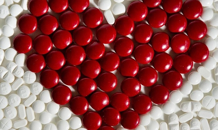 cholesterin tabletten in form eines herzens