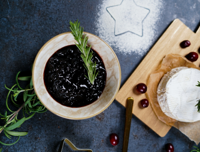 desserts ideen zum selber machen cranberry marmelade brie kaese haepchen rezept