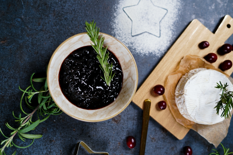 desserts ideen zum selber machen cranberry marmelade brie kaese haepchen rezept