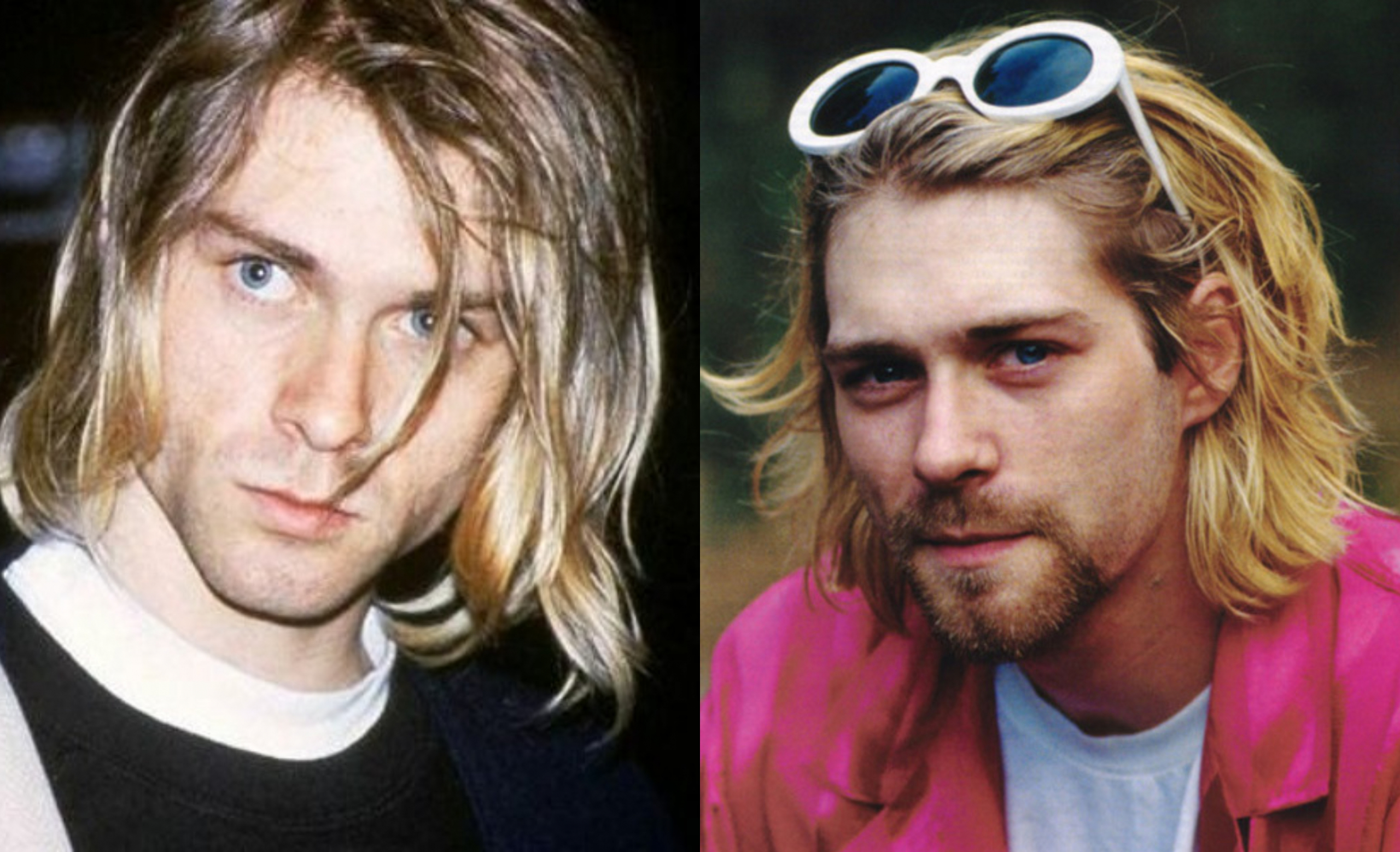 kurt cobain frisur blonde haare