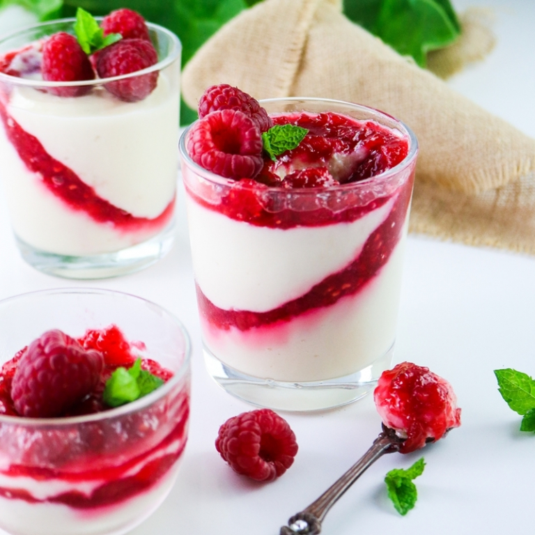 Wie macht man Panna Cotta ohne Gelatine?