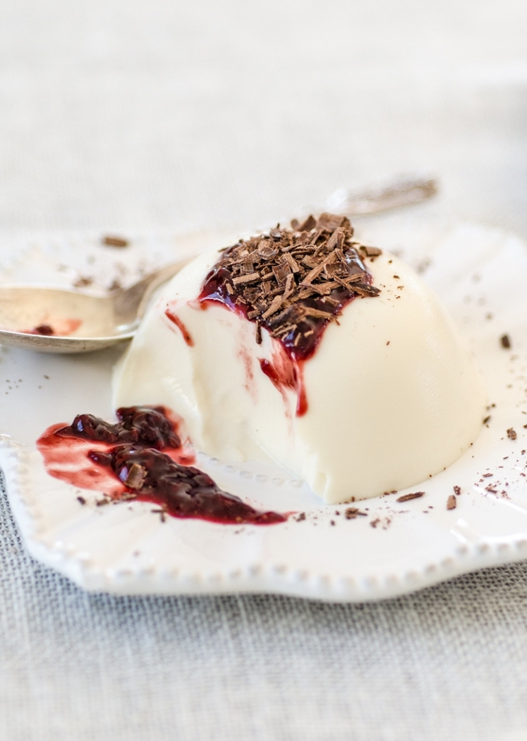 Wie macht man Panna Cotta ohne Gelatine?