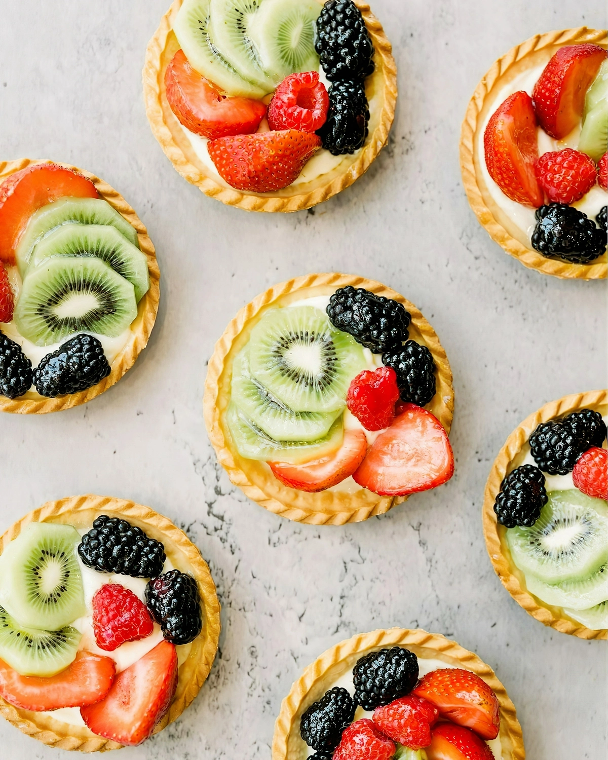 partzessen ideen und reyepte mini tartellets mit fruechten und ceme marthascountrybakery