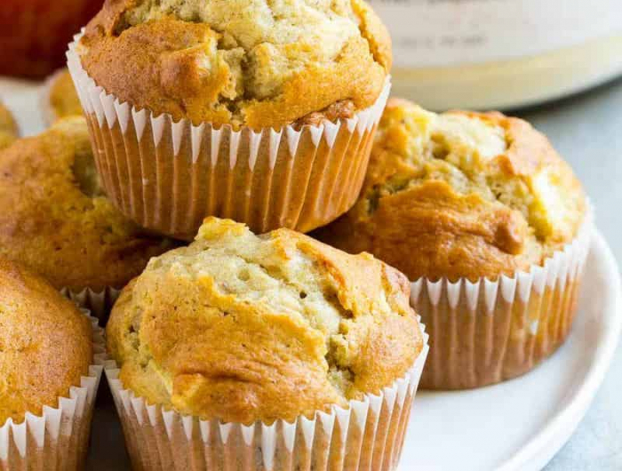 saftige muffins muffins rezept einfach und schnell zimt apfel