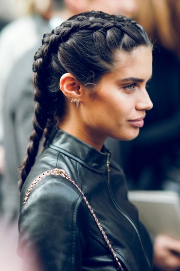 sara sampaio haare inspiration geflochtene zöpfe diy