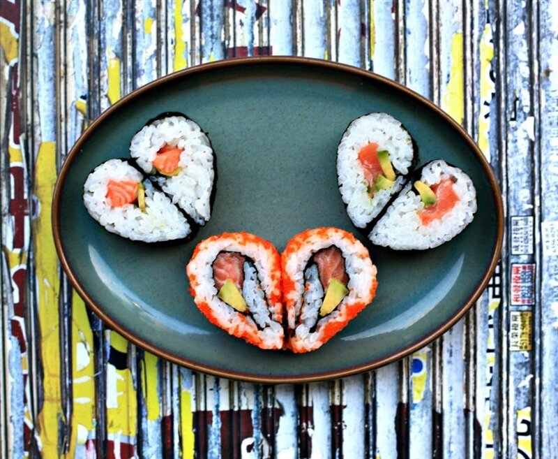 sushi rezept ideen im herz für verleibte für valentinstag sehr schön.jpg