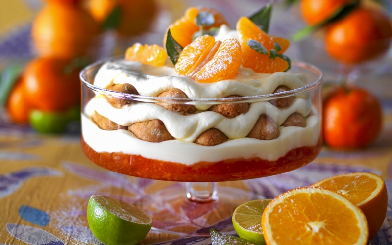 tiramisu kuchen mit orangen dessert mit mascarpone und quark rezept