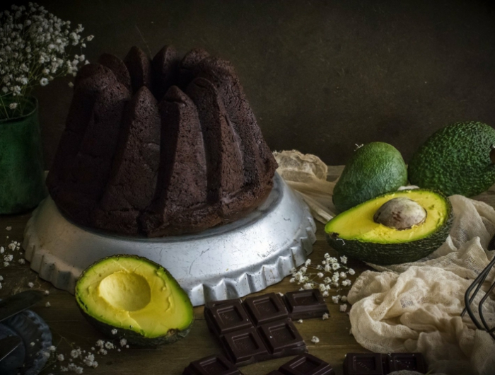 leckere rezepte avocado kuchen vegan backen