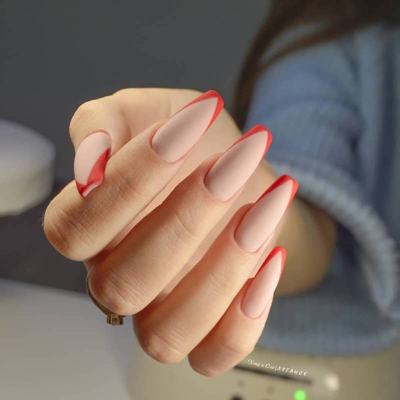 nagelform ballerina ist sehr modern dieses jahr