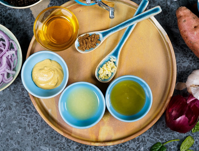 salatdressing rezept zitronensaft honig olivenoel