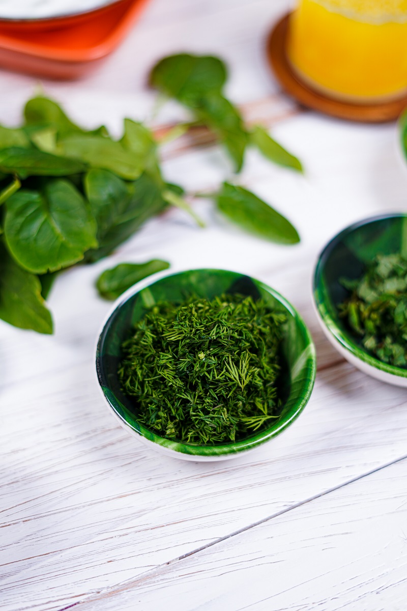 spanakopita rezept zutaten dill