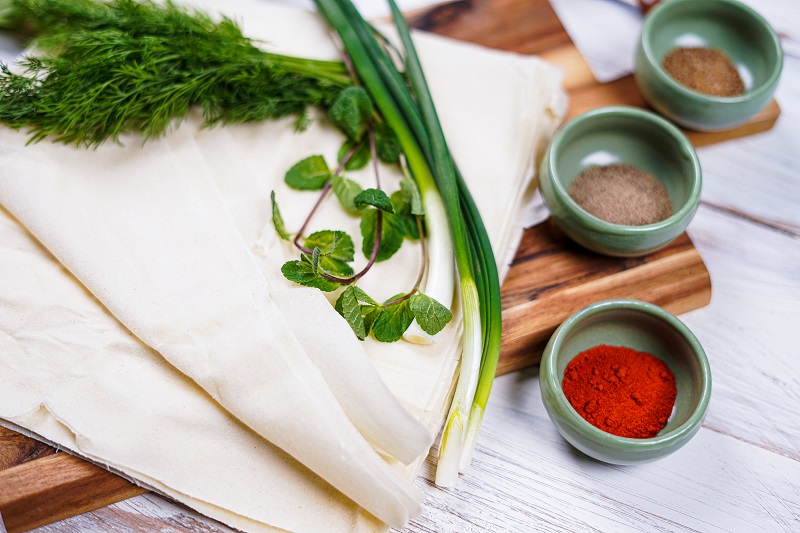 spanakopita rezept zutaten filoteig