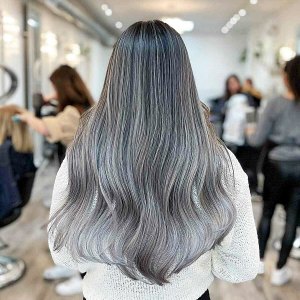 wlche straehnchen zu braunen haaren lange gepflegte haare trendige haarfarben 2024 hairwithchi