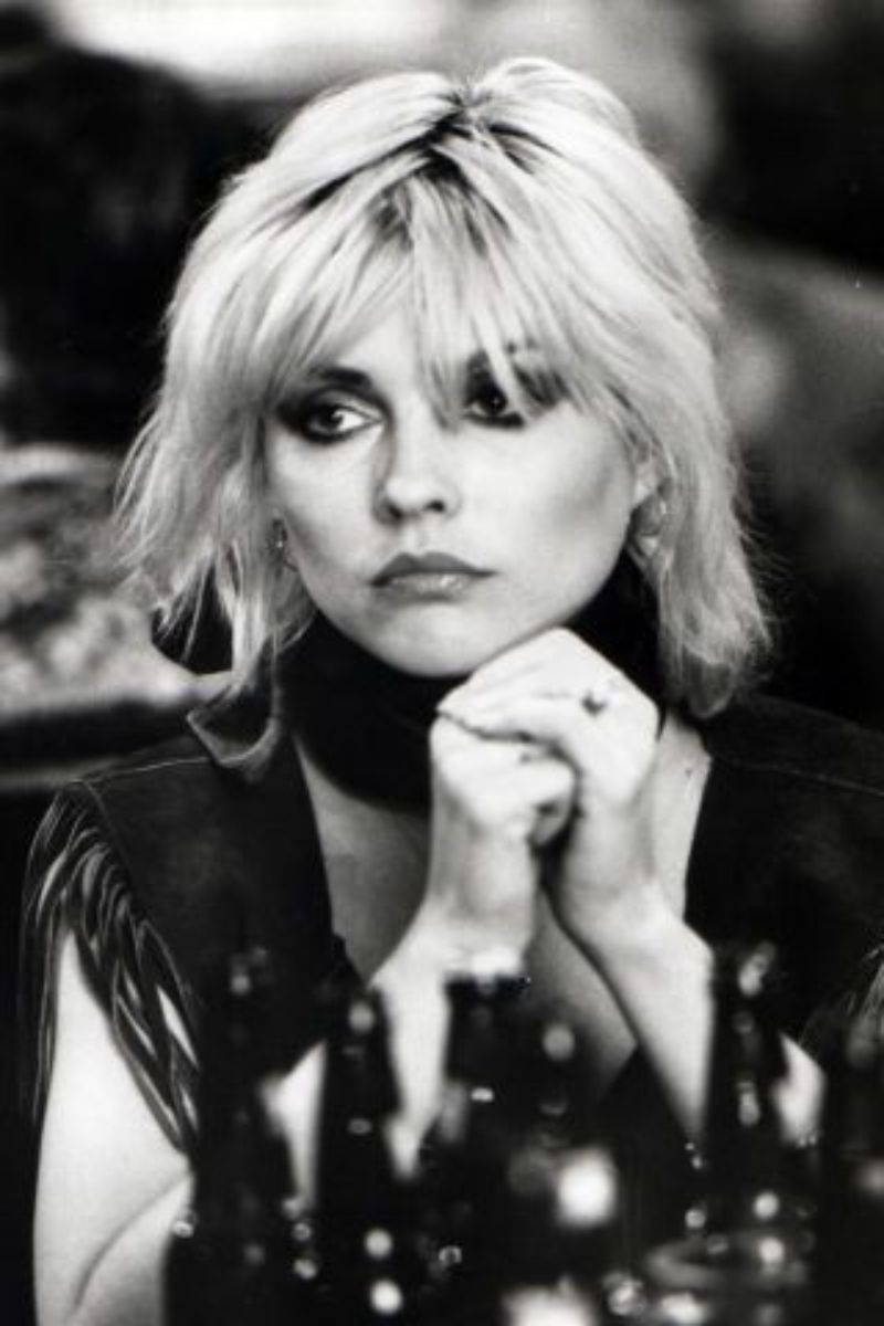 1970er shaggy bob pony debbie harry blonie