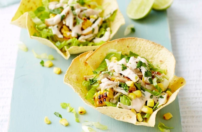 gesunde rezepze zum abnehmen haehnchen taco bowls