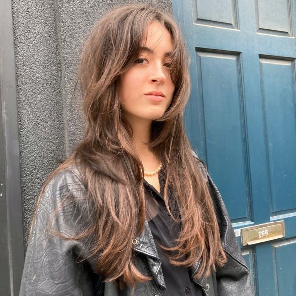 octopus cut laange haare junges maedchen modell