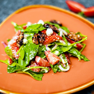 salat mit spinat gesunde salatrezepte spinatsalat zum abnehmen