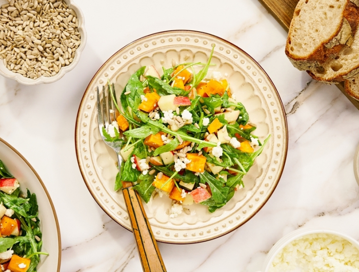 schnelle gesunde rezepte fuer jeden tag kalorienarmer salat mit susskartoffeln