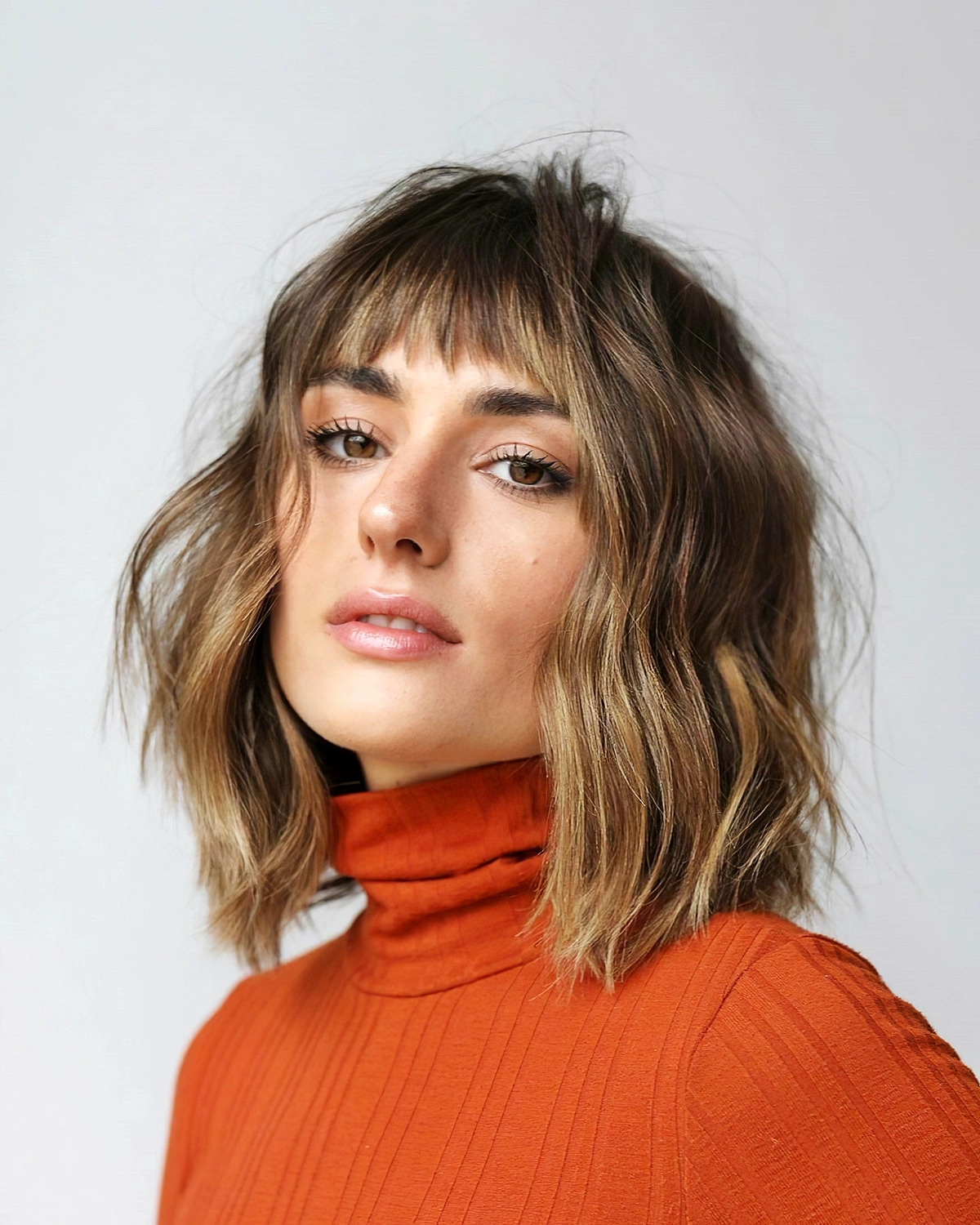 volumenschnitt fuer feines haar bob mit pony hirohair