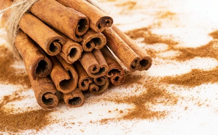stack of cinnamon