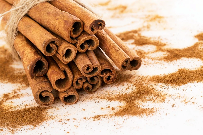 stack of cinnamon