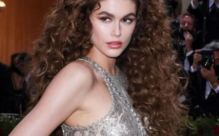 kaya gerber botticelli waves met gala 2022 renaissance haar langes haar frisuren bilder