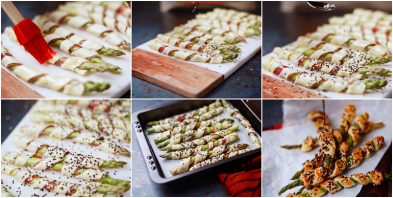 asparagus kochen im prosciuttomantel lecker und leicht zubereiten
