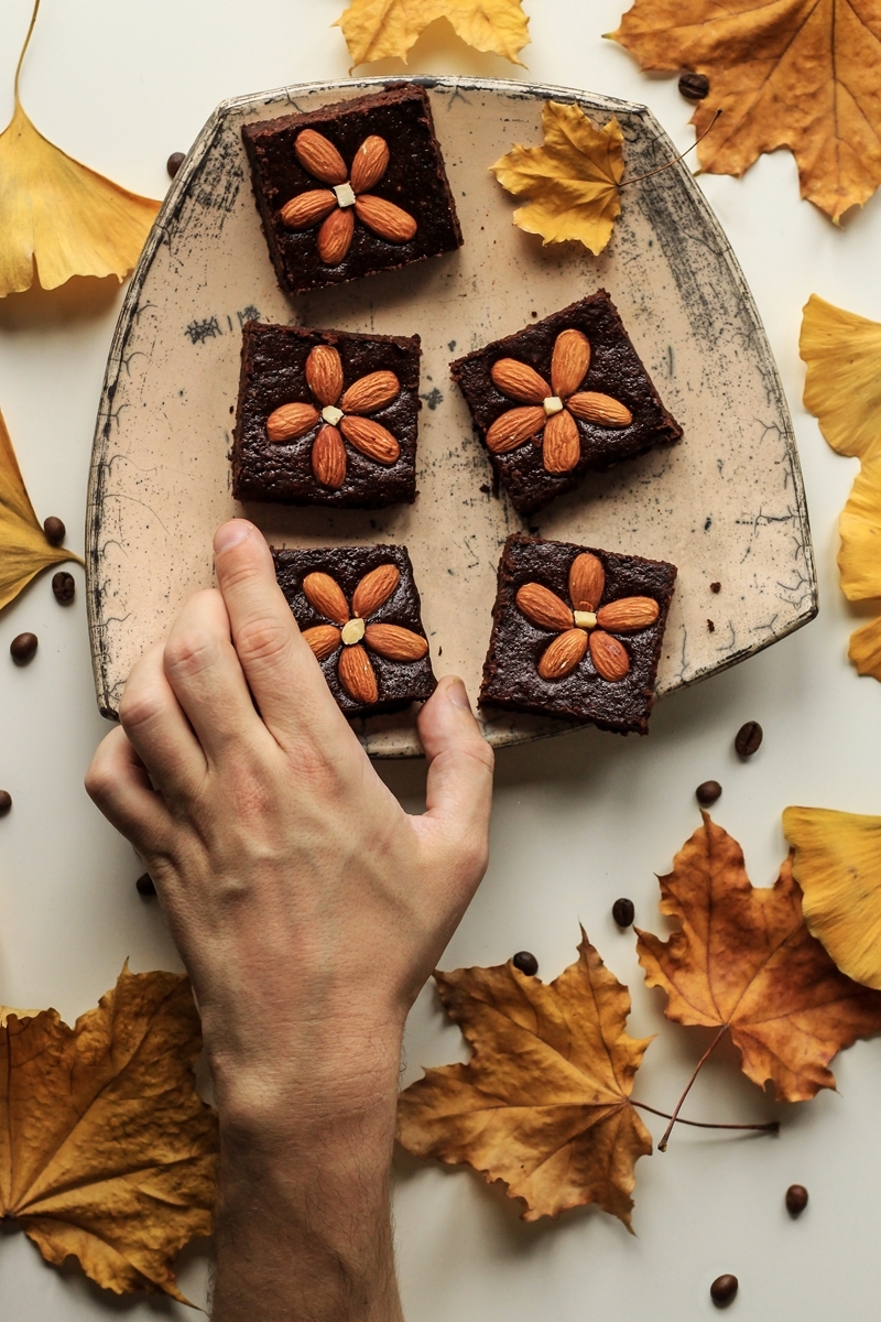 brownies rezept einfach und schnell gesunder nachtisch mit mandeln