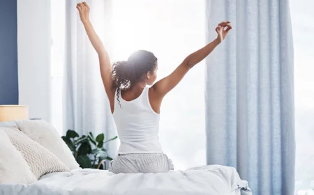 komme morgens nicht aus dem bett eine frau die morgens gern frueh aufsteht