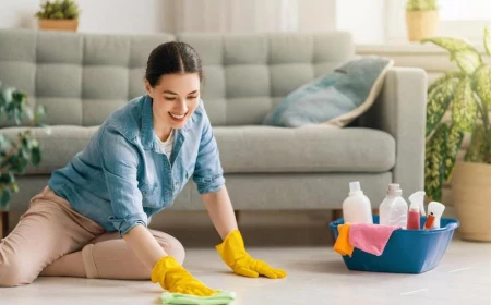 ordnung schaffen tipps und tricks beim aufraeumen eine frau die putzt