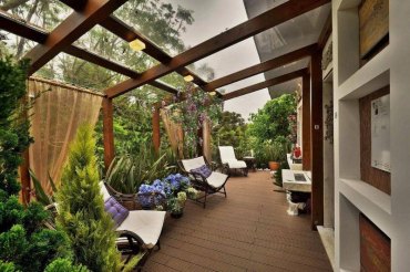 regen und sonnenschutz für balkon terrasse und garten pergola