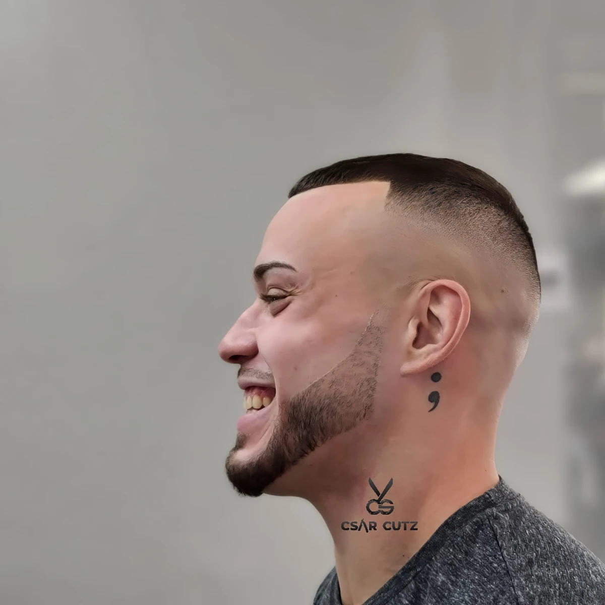 sehr kurzer undercut mit uebergang und kanten csarcutz