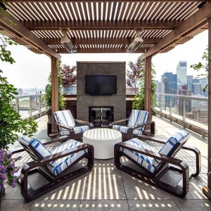 sonnenschutz für balkon terrasse und garten pergola klassisch