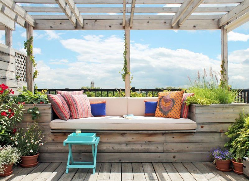 sonnenschutz für balkon terrasse und garten pergola mediteraen