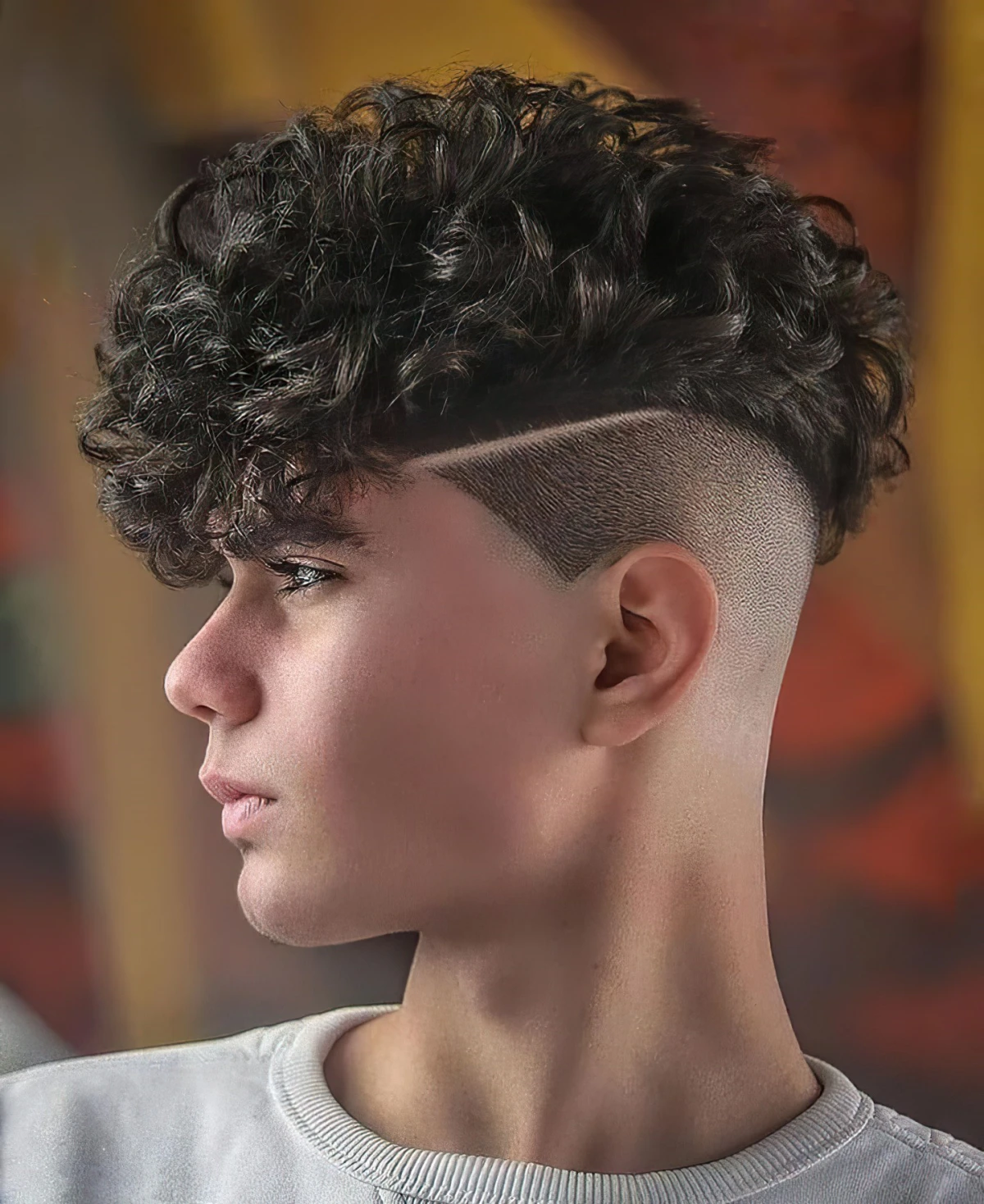 undercut fuer den mann mit locken barbarianstyle net