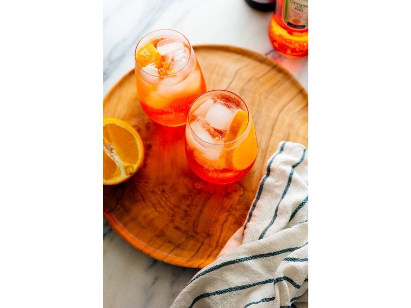 aperol spritz mit sekt aperol spritz mixen