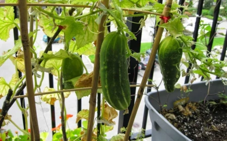 gurken im topf balkongarten