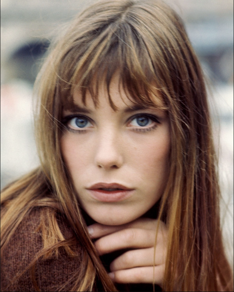 jane birkin birkin bangs retro look ponyfrisuren