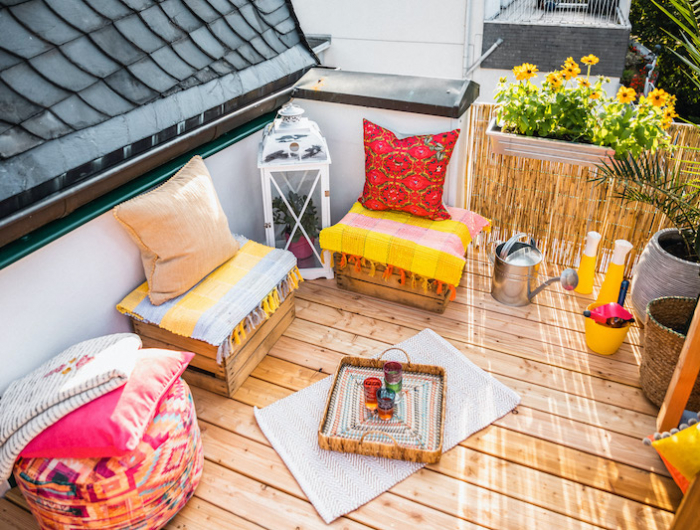 Gemütlich schmalen Balkon gestalten Modernste und praktische Ideen und Tipps,